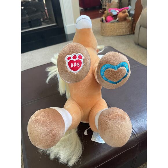Super Cute Build-A-Bear Workshop Horses & Riding Club Palomino Horse - Picture 7 of 8
